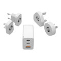 Cubenest Cestovní PD GaN Adaptér 65W S3D1